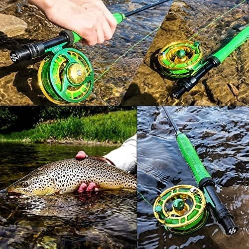 9ft 5/6wt Fly Fishing Combo Carbon Rod Reel Kit Case