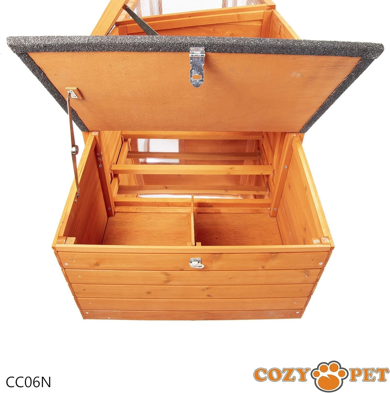 3m Chicken Coop with Extended Run Nest Box 4–6 Birds