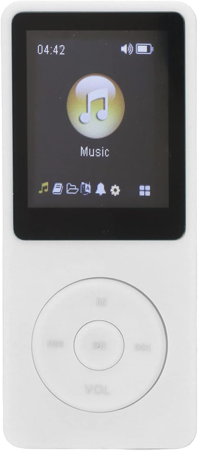 32GB MP3 MP4 Player 1.8" LCD FM Radio Voice Recorder White