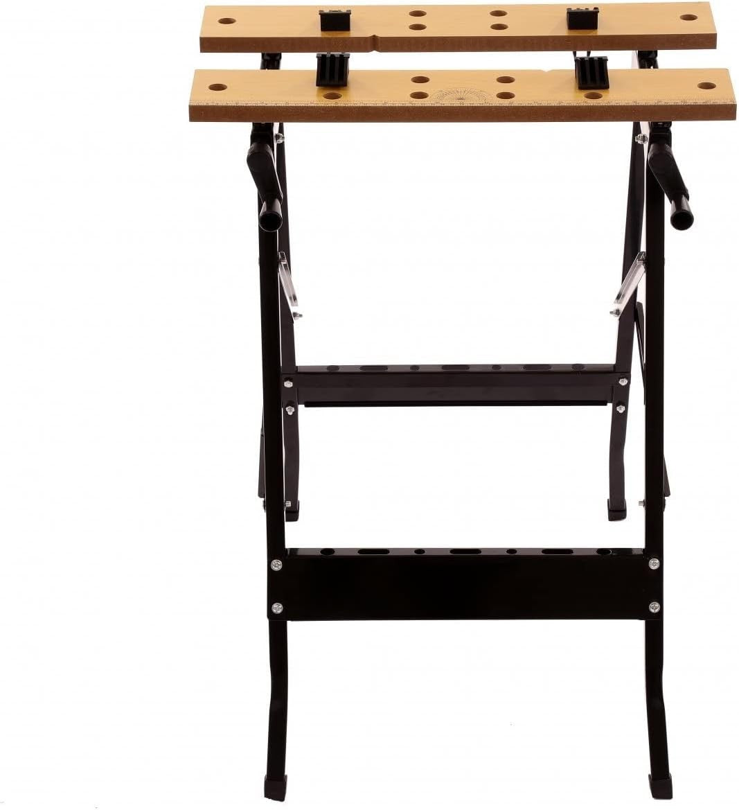 Folding Portable Workbench 100kg Capacity Steel Frame with Rubber Feet 75cm