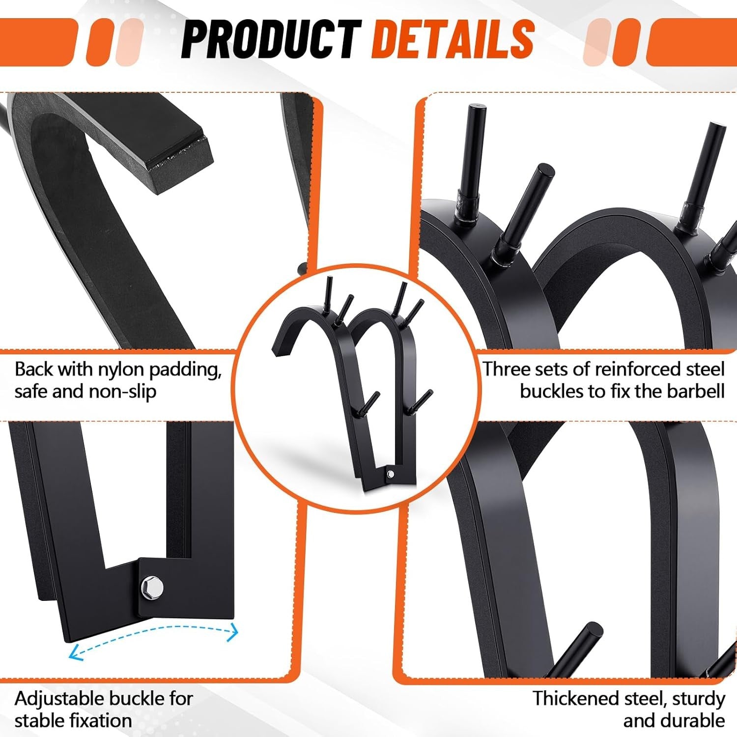 Front Squat Harness Weightlifting Shoulder Strap Zercher Squat Trainer