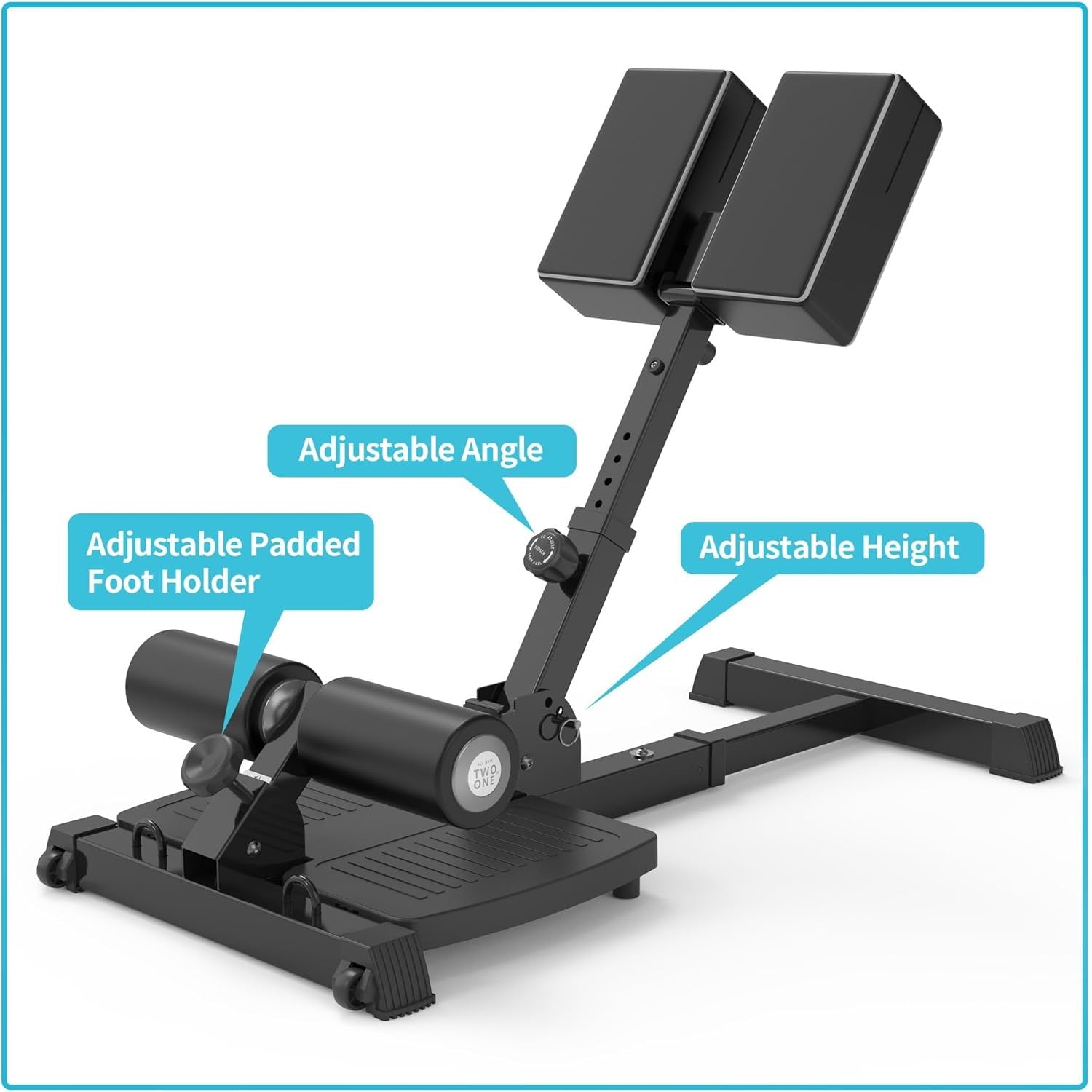 Multi-Function Sissy Squat Bench Home Gym Leg Trainer Foldable