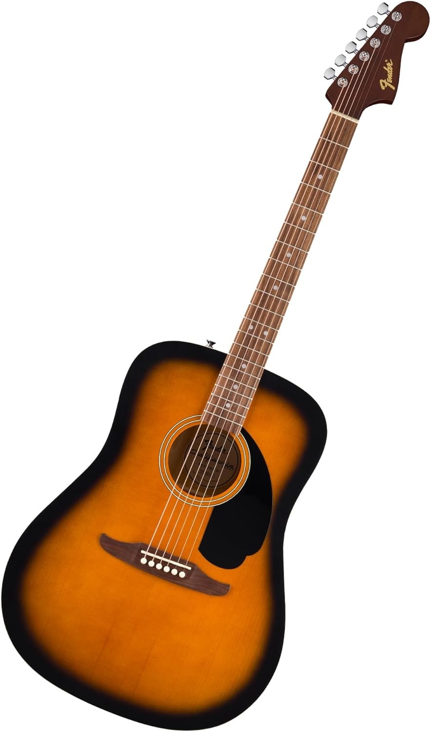 Full Size Dreadnought Acoustic Guitar Spruce Top Sunburst