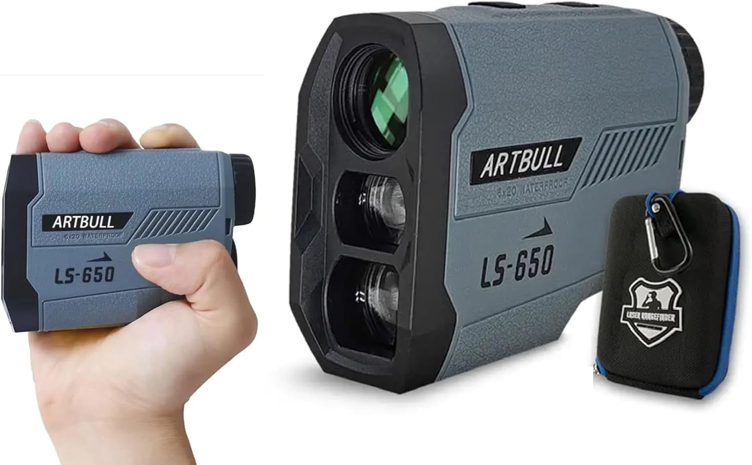 Golf Rangefinder with Slope Switch Pin Lock 710 Yards Laser 6x Zoom
