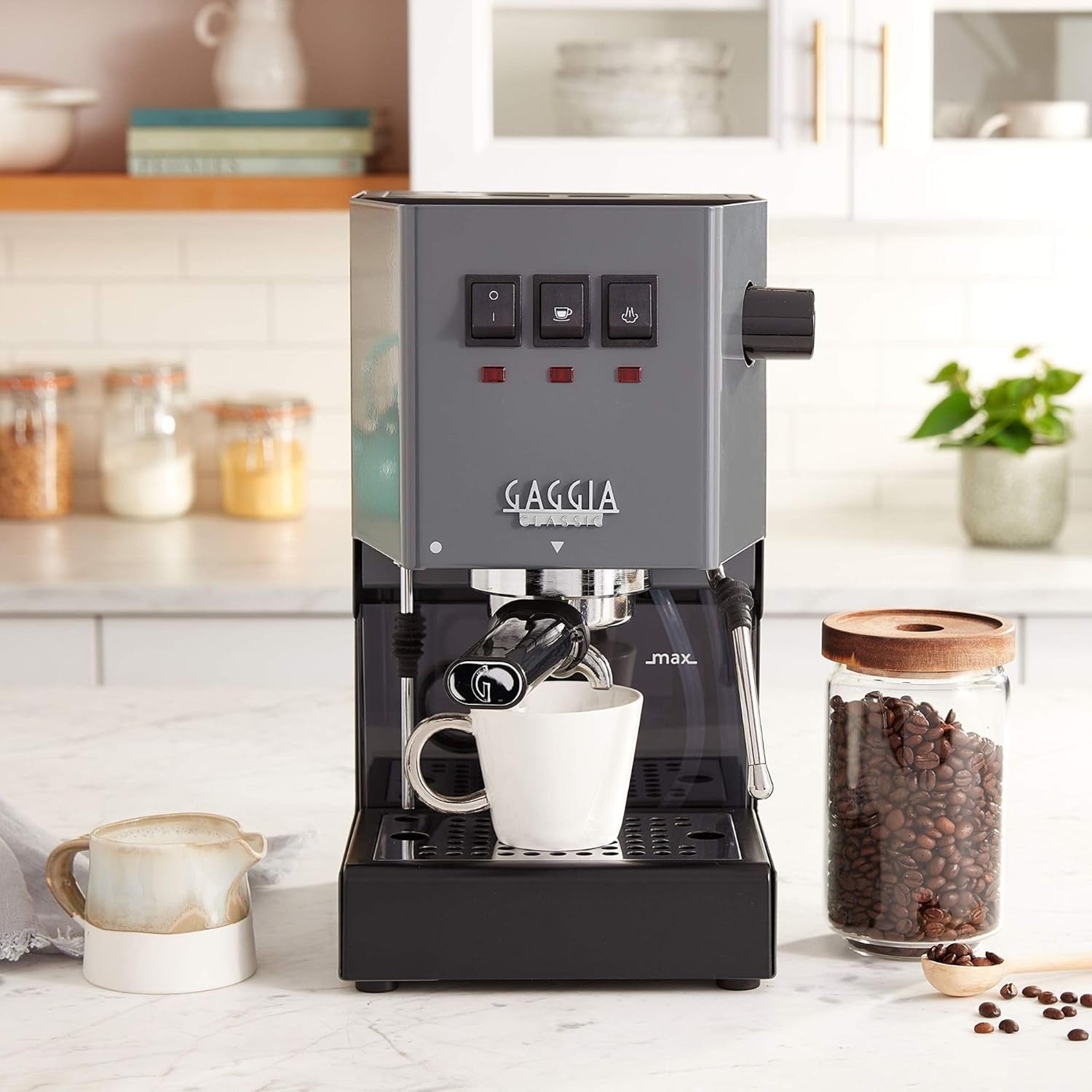 Pro Manual Espresso Machine | Brass Boiler | 2.1L Tank | Steam Wand | 1200W