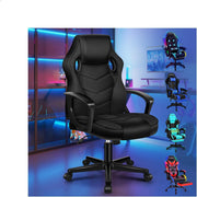 Ergonomic Gaming Chair High Back Swivel Office Desk PU Leather