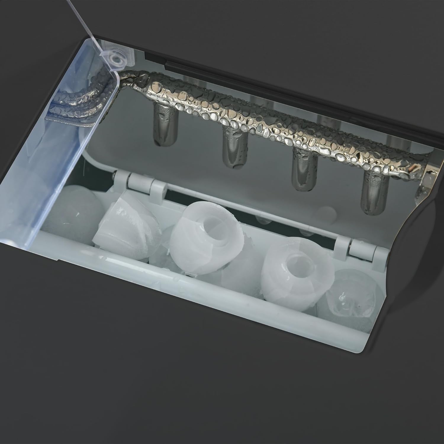 Ice Maker Machine Countertop 12kg 24H Water Dispenser Fast Ice 2 Sizes