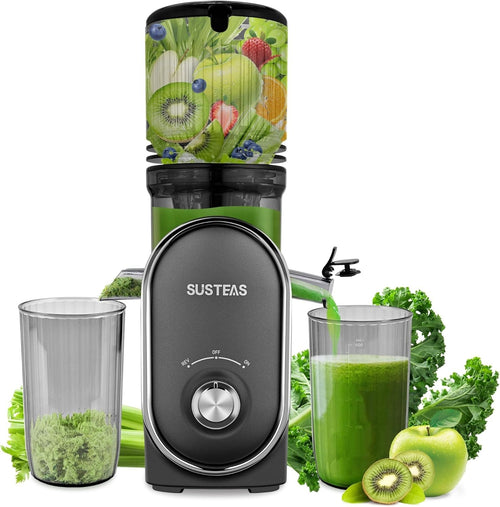 Slow Cold Press Juicer 300W 5.3in Feed Chute Whole Fruit High Yield