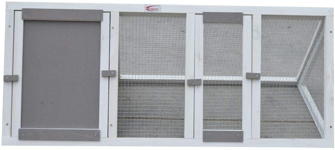 Outdoor Rabbit Run Hutch Enclosure 4ft Triangular Guinea Pig Play Pen