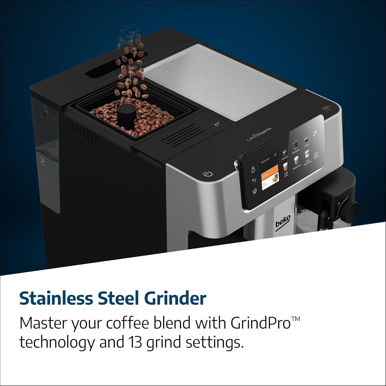 Fully Automatic Bean-to-Cup Coffee Machine | Touchscreen | Milk System