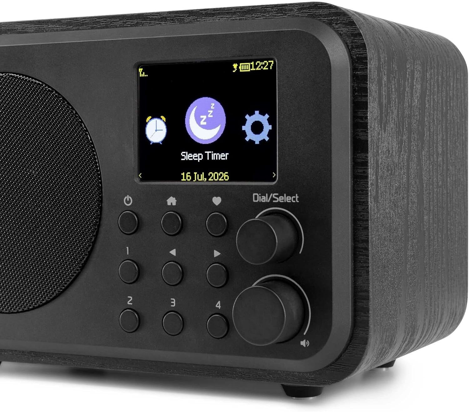 Portable DAB/DAB+ Internet Radio with Bluetooth, FM & Alarm Clock