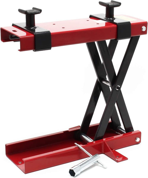 Motorcycle Mini Lift Jack 500kg 1100lb Adjustable 90–420mm Bike Service Stand