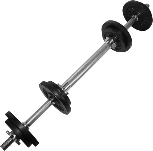 Adjustable Dumbbell Barbell Set 18–90KG Free Weights Home Gym
