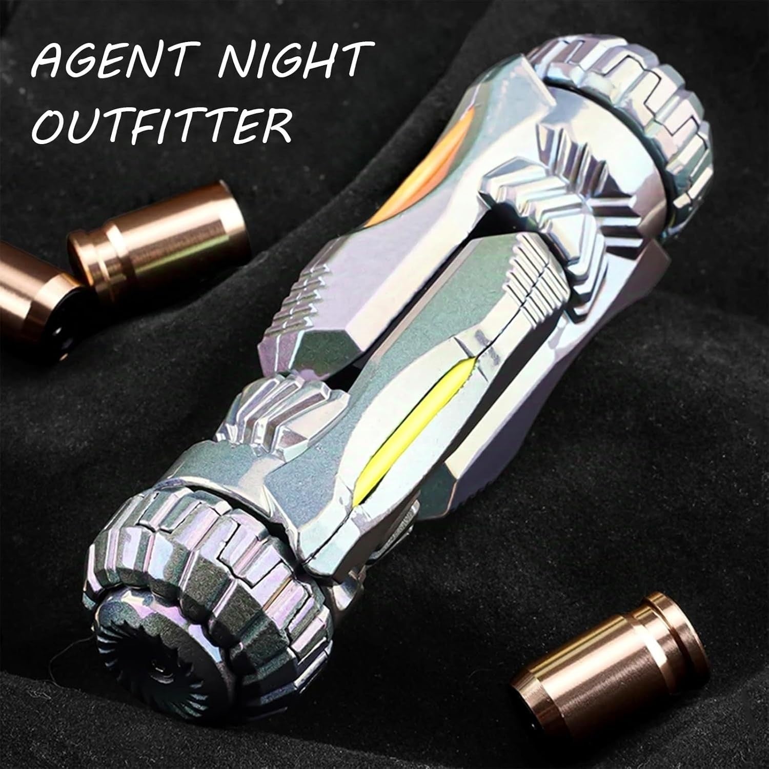 Executive Alloy Fidget Gadget Spinner Clicker Slider Stress Relief