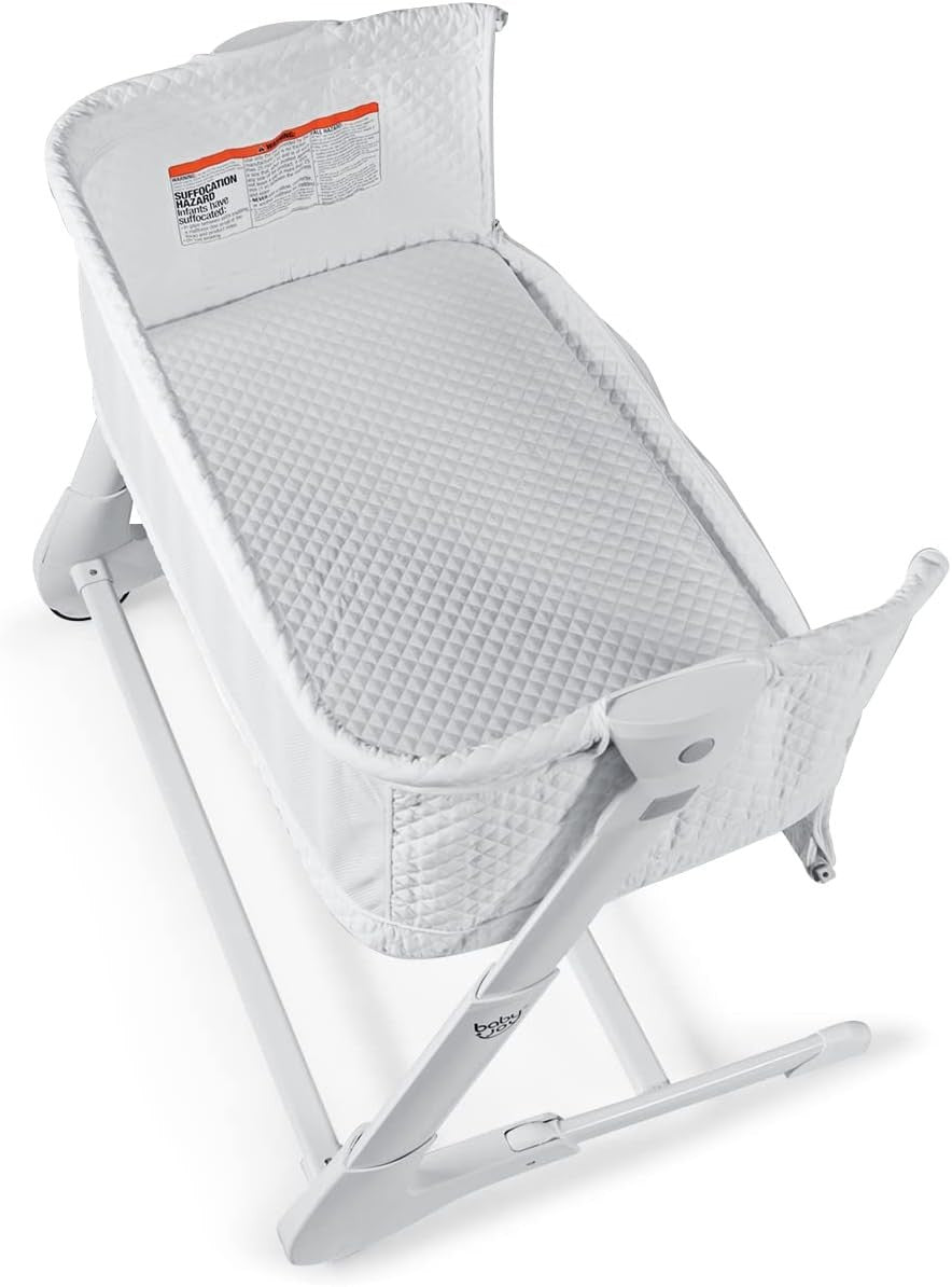 2in1 Baby Bedside Crib Adjustable Bassinet Sleeper Bed Detachable Side Mesh