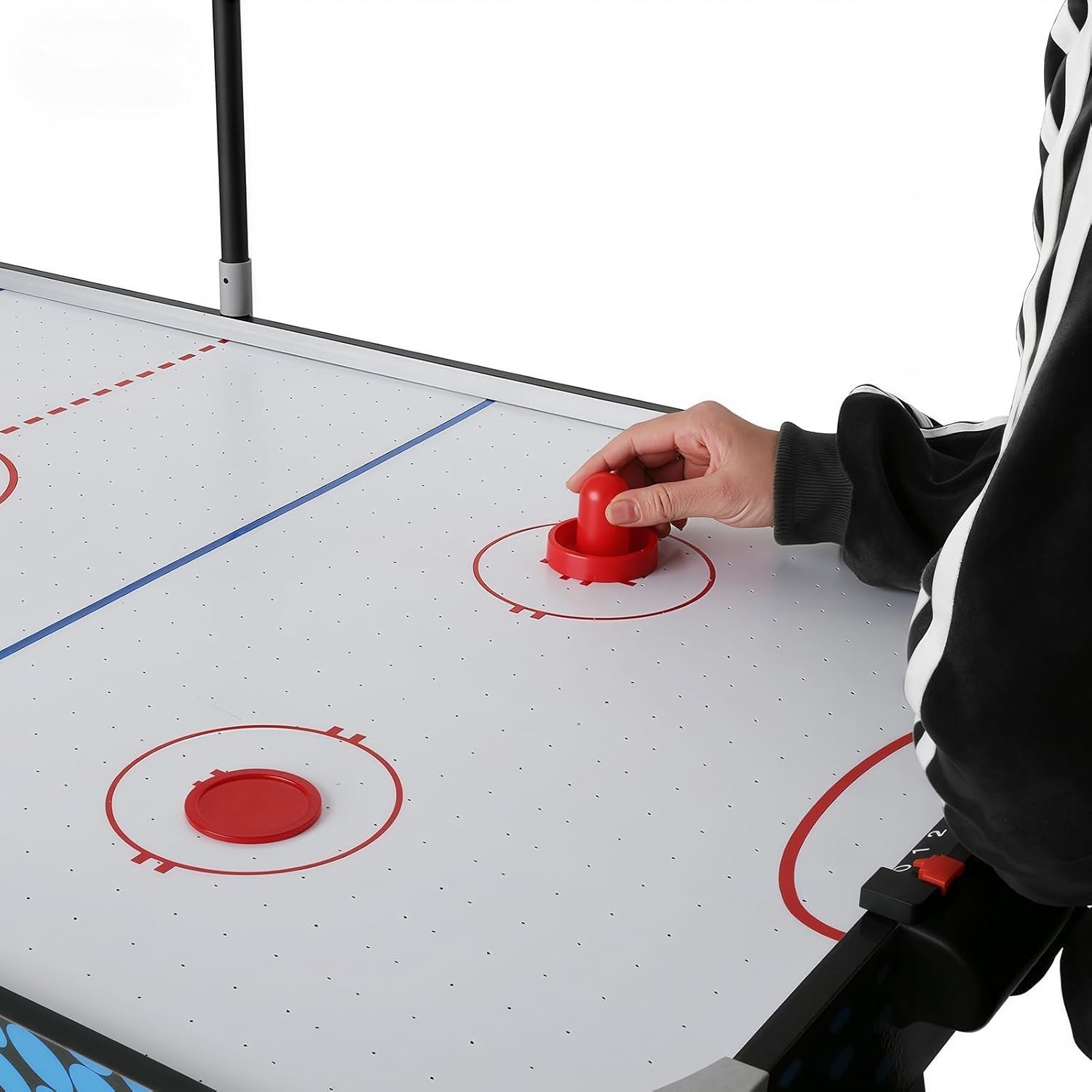 4.5ft Air Hockey Table Arcade LED Scoreboard Indoor Game Kids Adults