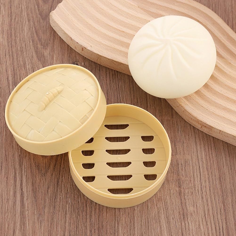 4pcs Giant Dumpling Squishy Stress Ball Jumbo Sensory Fidget Toy