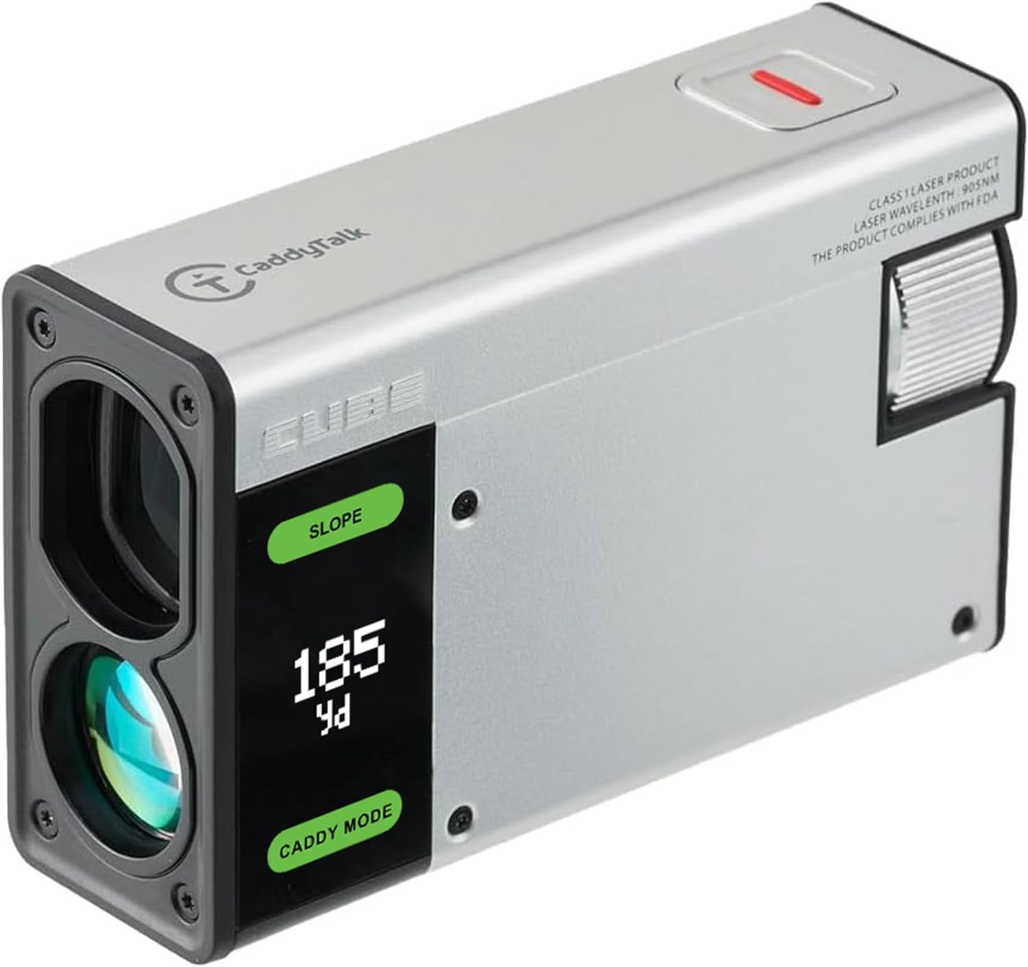 Golf Rangefinder Rechargeable Cube 1000Y Slope OLED Pin Lock