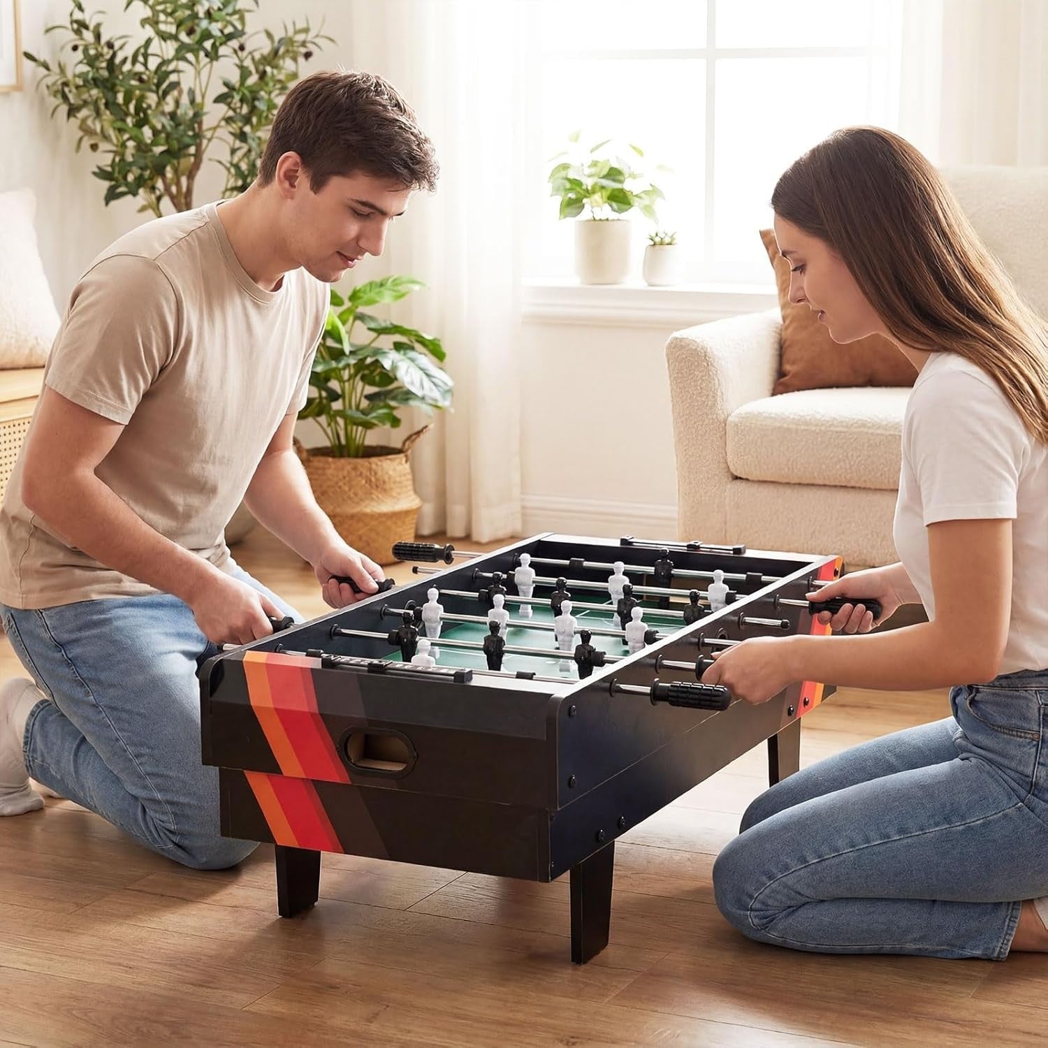 4 in 1 Combo Games Table Foosball Air Hockey Pool Ping Pong