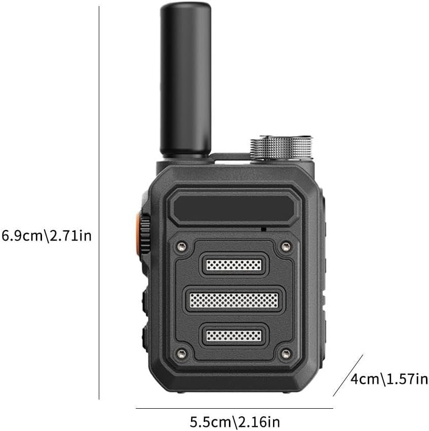 Waterproof PTT Walkie Talkies 2PCS Nationwide Long Battery IP55 Radio