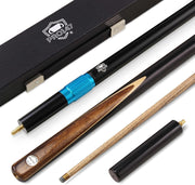 57" Heavy Snooker Pool Cue Set 3/4 Joint 9.5mm Tip Case Extension