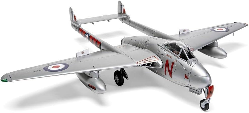 1:48 Jet Model Kit Set F3 Aircraft w/ Sprues Decals – Hobby Build Ready