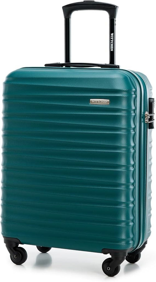 Lightweight Cabin Suitcase 4 Wheel Carry On Luggage With Lock