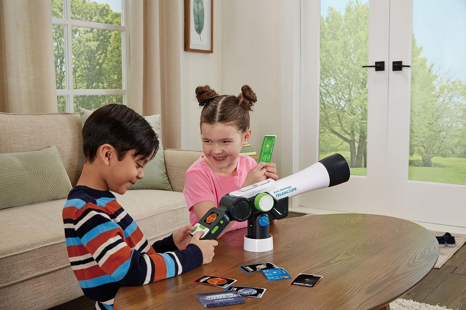 Kids Astronomy Telescope 110x Zoom NASA Images Videos  Tripod Space Learning Toy