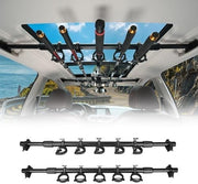Fishing Rod Car Holder Roof Rack 5 Rod Adjustable Metal Storage