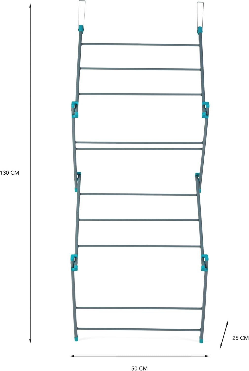 Over Door Clothes Airer Folding Hanging Drying Rack Space Saving Laundry