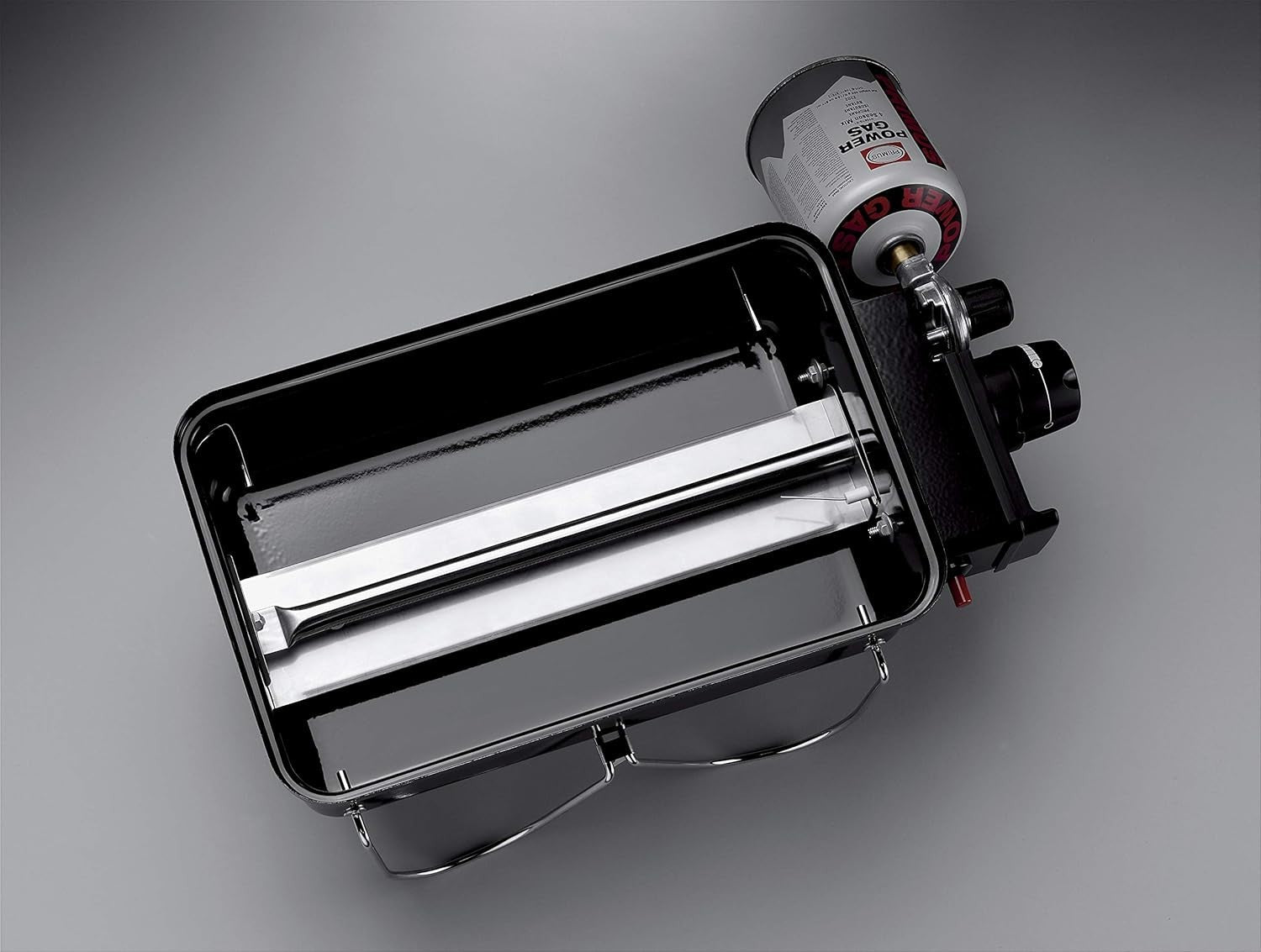 Portable Gas BBQ Grill with Push Ignition – Compact Folding Travel Barbecue
