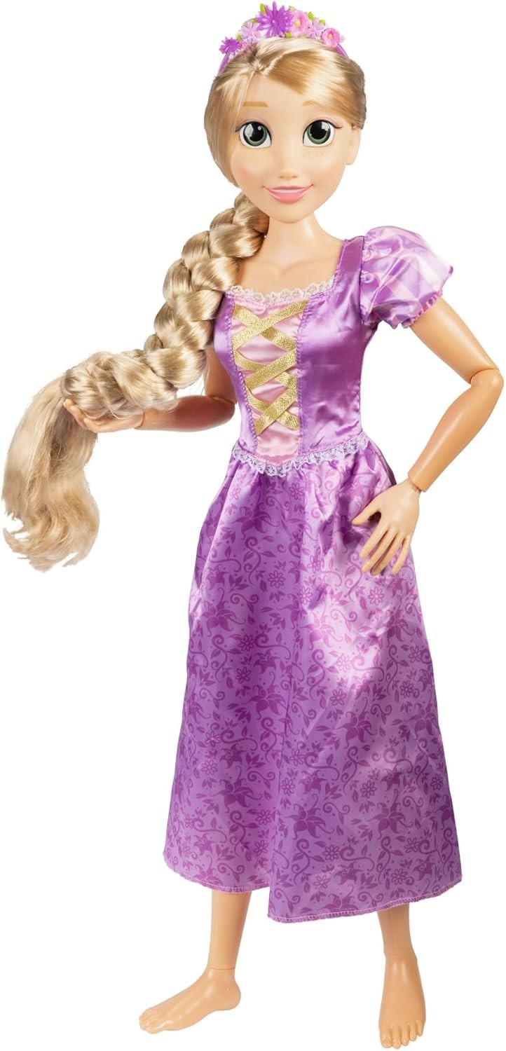 32in Princess Doll My Size Articulated Long Braided Hair Accessories Gift