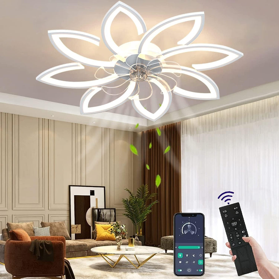 Wildcat 90CM Ceiling Fan with LED Light, Remote & Bluetooth, 6-Speed, Timer
