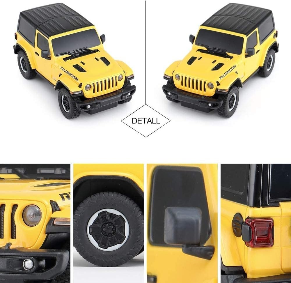 1:24 RC Jeep Wrangler Toy Car – Remote Control Off-Road Vehicle for Kids