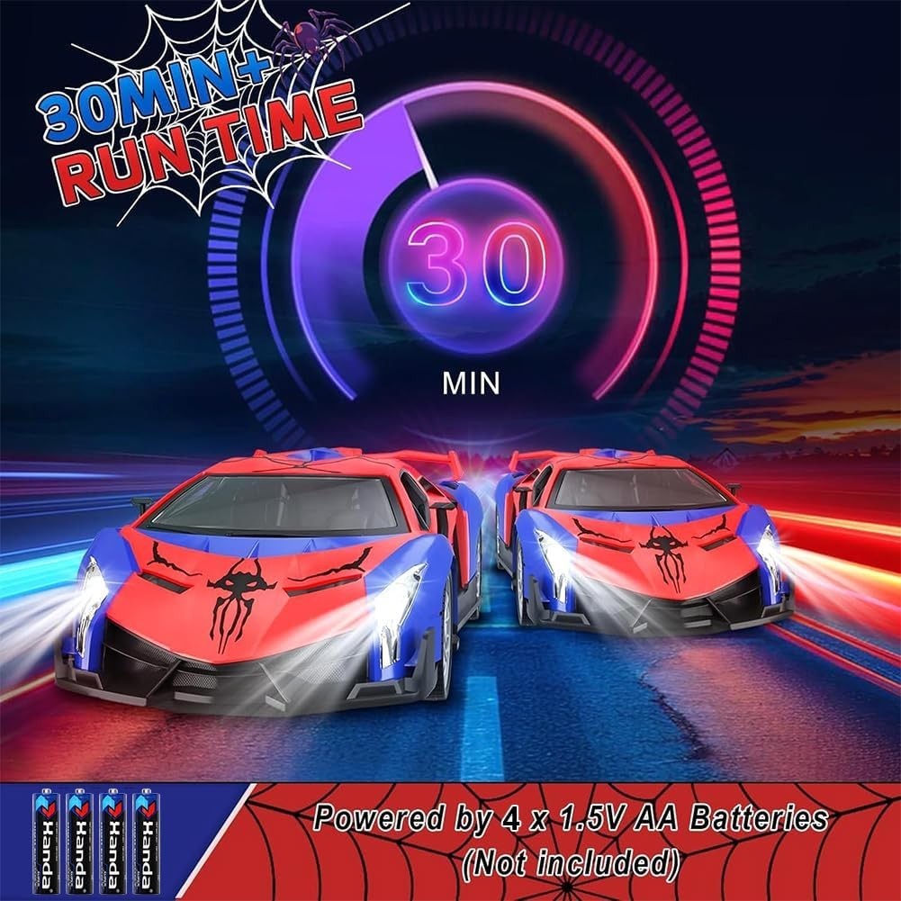 Spider RC Car 1:18 for Kids – Driftable Remote Control Car with Lights