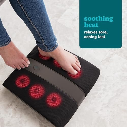 Heated Foot & Leg Massager | Vibration Therapy | 20 Intensity & 3 Modes