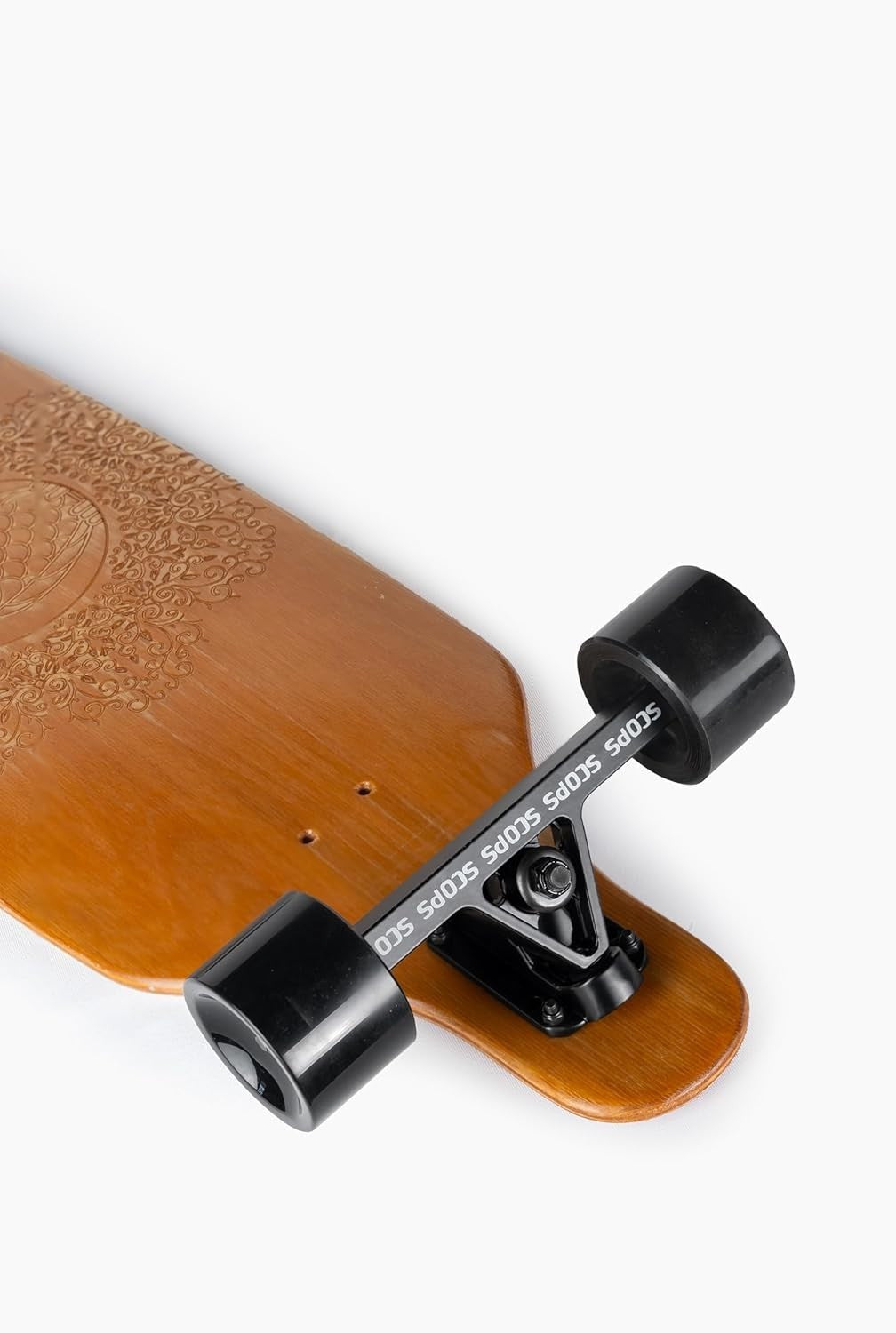 37" Urban Longboard Skateboard ABEC-9 Bearings 78A Wheels Face of Art