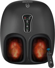 Foot Massager with Heat, Shiatsu, Deep Kneading, Vibration & Compression