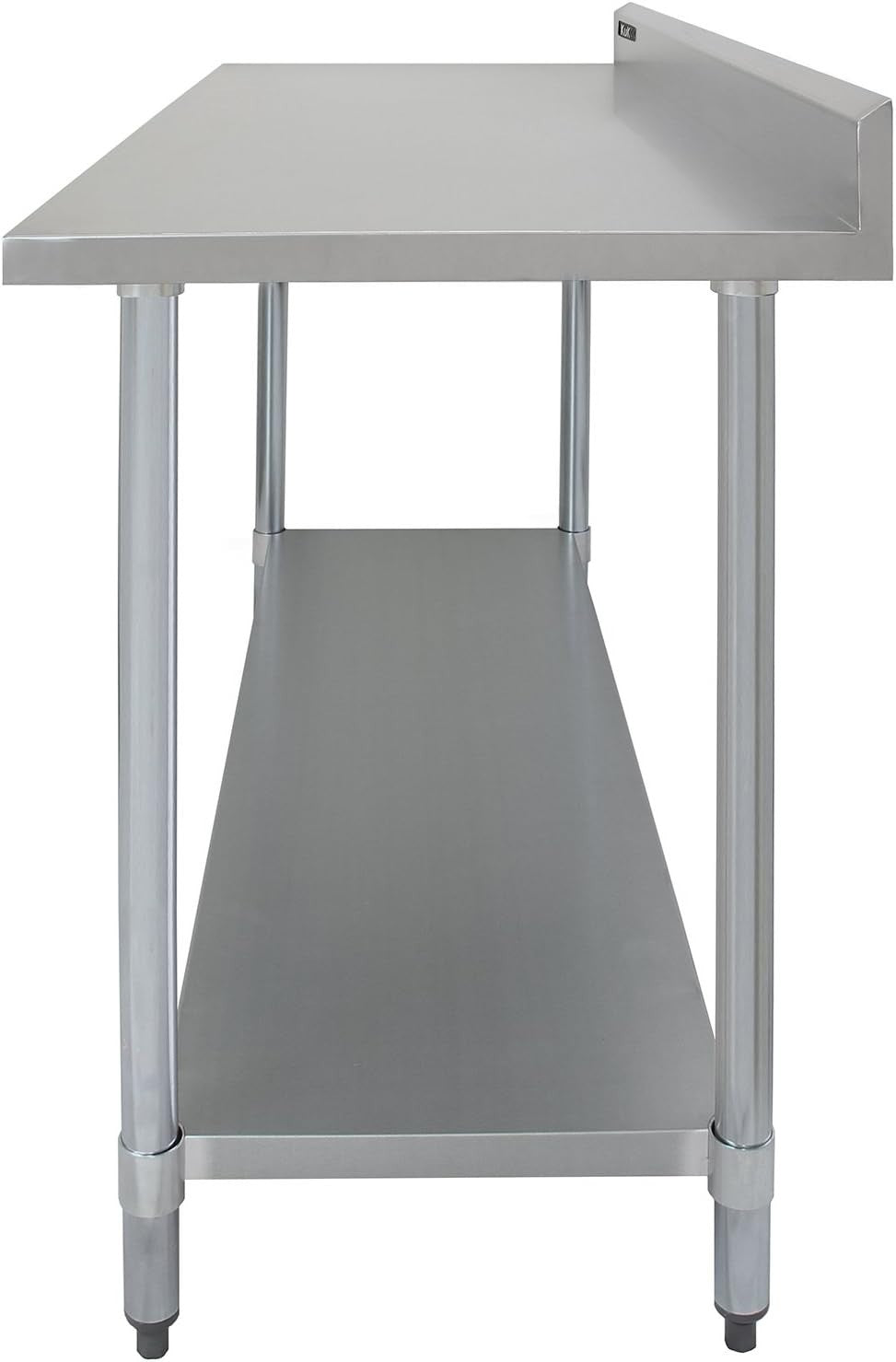 5ft Stainless Steel Catering Workbench Food Prep Table Heavy Duty 250kg