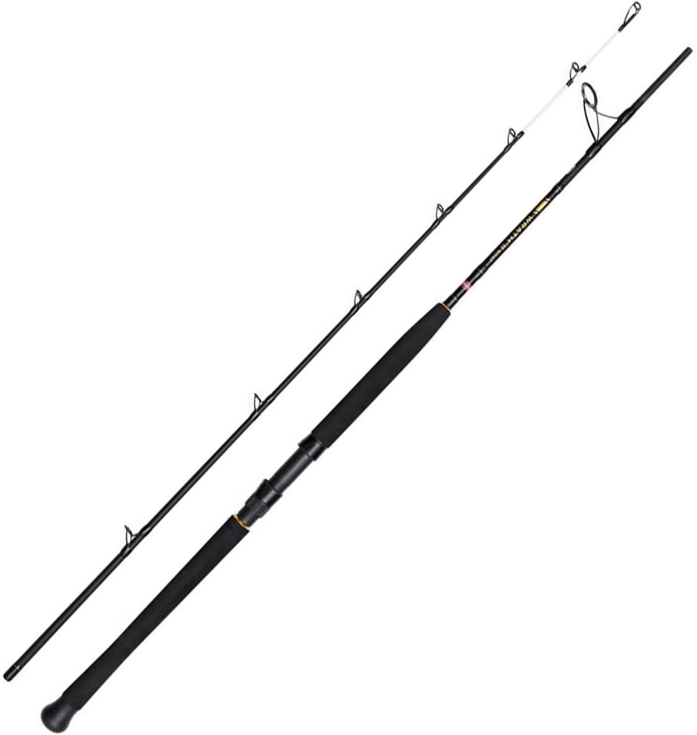 Boat Fishing Rod Penn Wrath II 2.13m Carbon Spinning Sea Bass Halibut