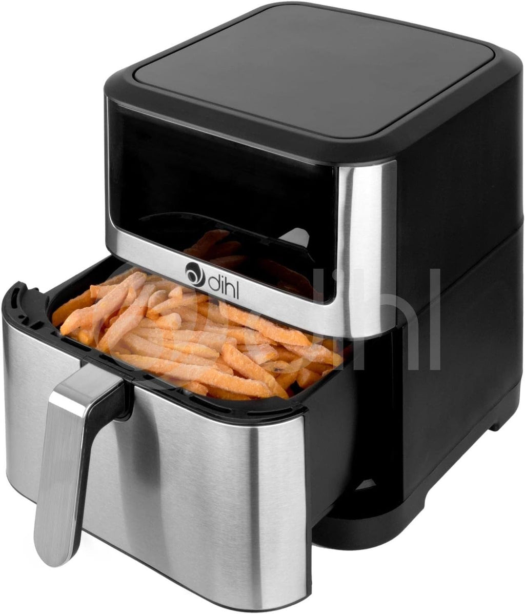 8L Digital Air Fryer | Large Capacity | Rapid Hot Air Cooking | Low-Fat Crisp