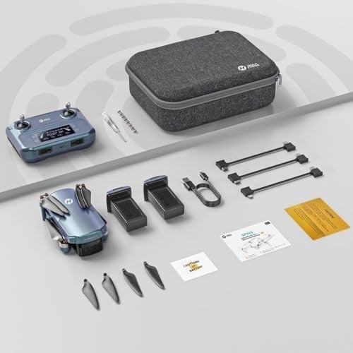 4K GPS Drone w/ 10,000ft Range Brushless Motor 2 Batteries Auto Return Follow Me