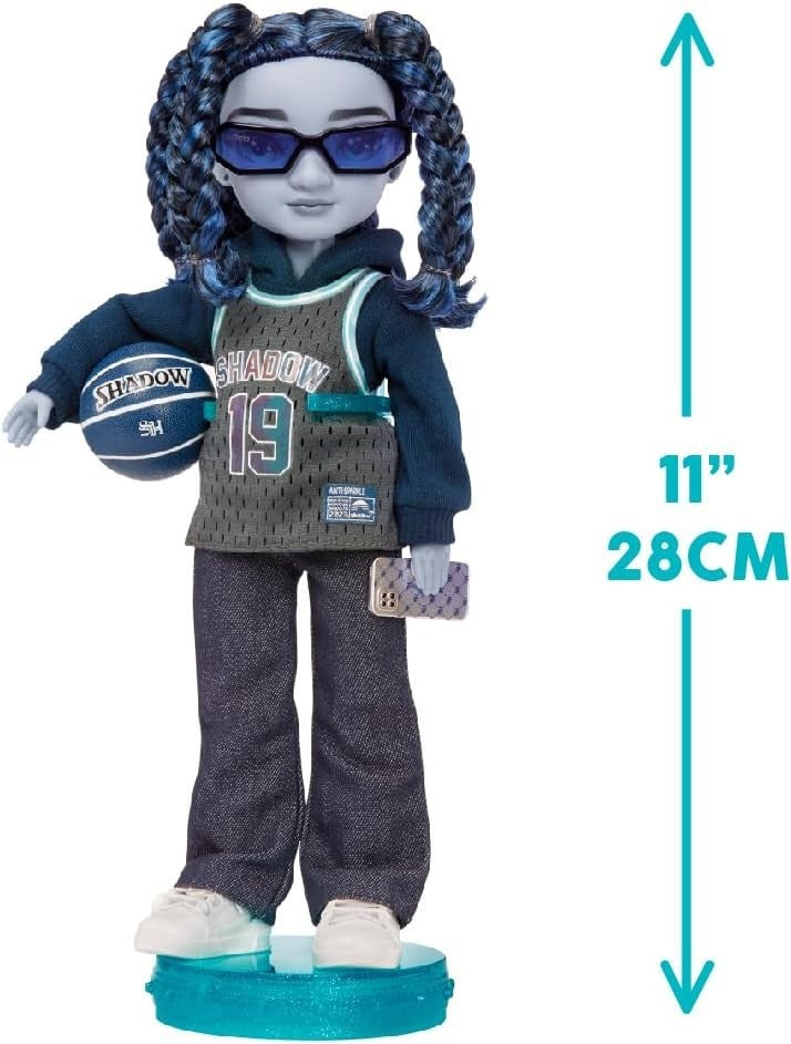 Blue Fashion Doll Boy Outfit 10+ Accessories Articulated Stand