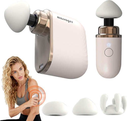 Mini Massage Gun Pocket Size Deep Tissue Percussion Muscle Massager Quiet