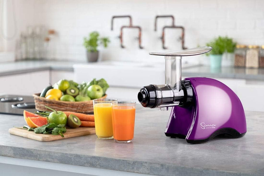 Cold Press Juicer Low RPM Nutrient Rich Easy Clean Multi Function 200W