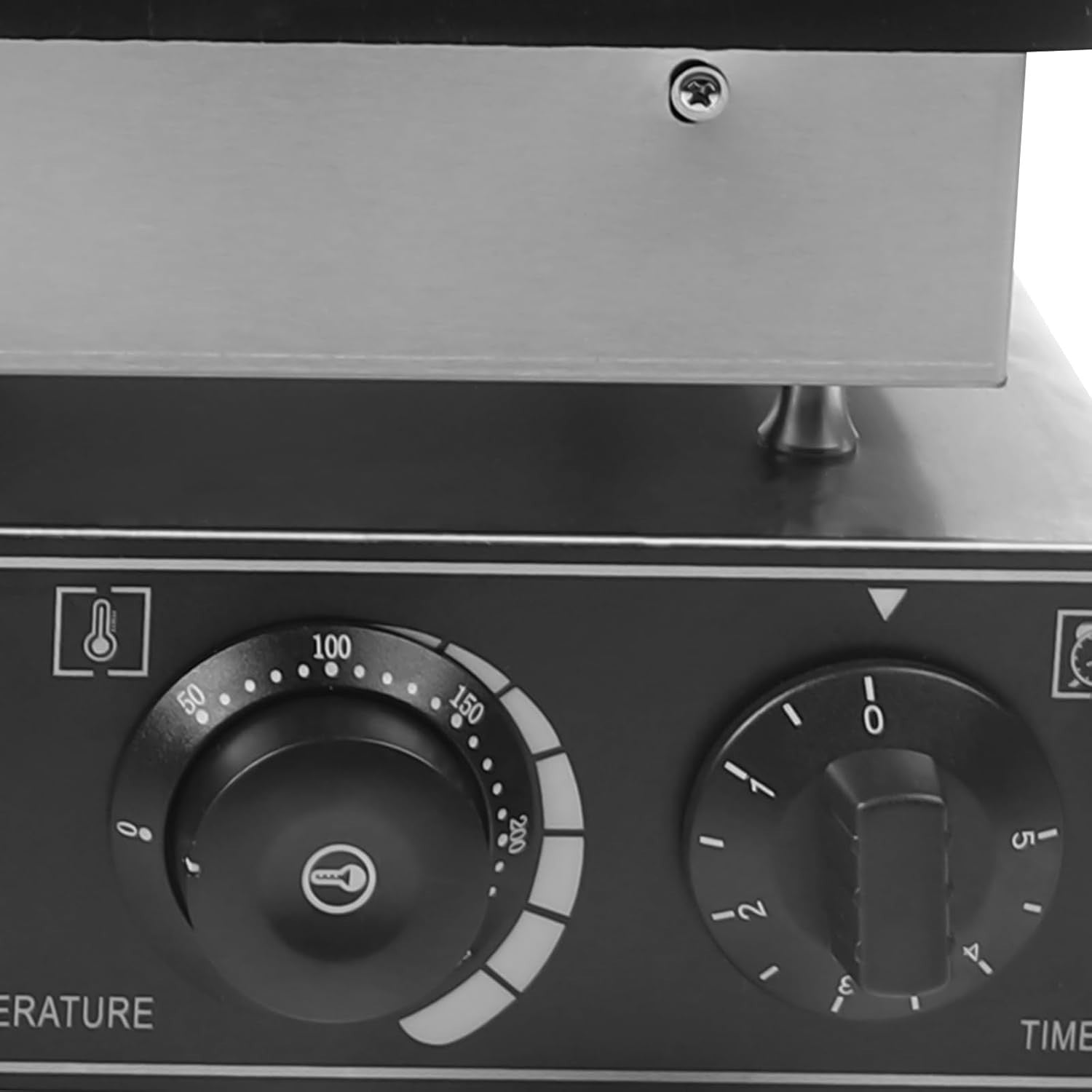 Commercial 50-Hole Dutch Pancake Maker 1700W Non-Stick Poffertjes Waffle Machine