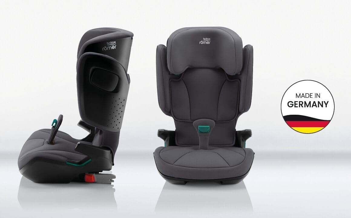 Highback Booster Car Seat ISOFIX Group 2/3 i-Size 4–12Y Slim Fit Safety Seat