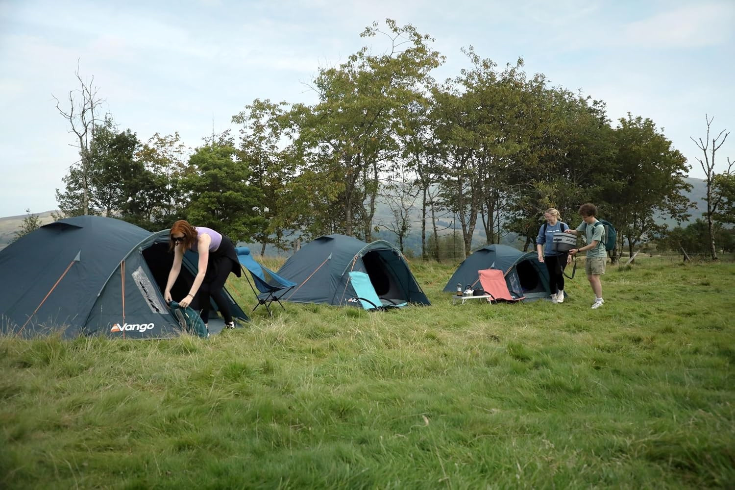 Lightweight Dome Camping Tent with Porch 3000mm
