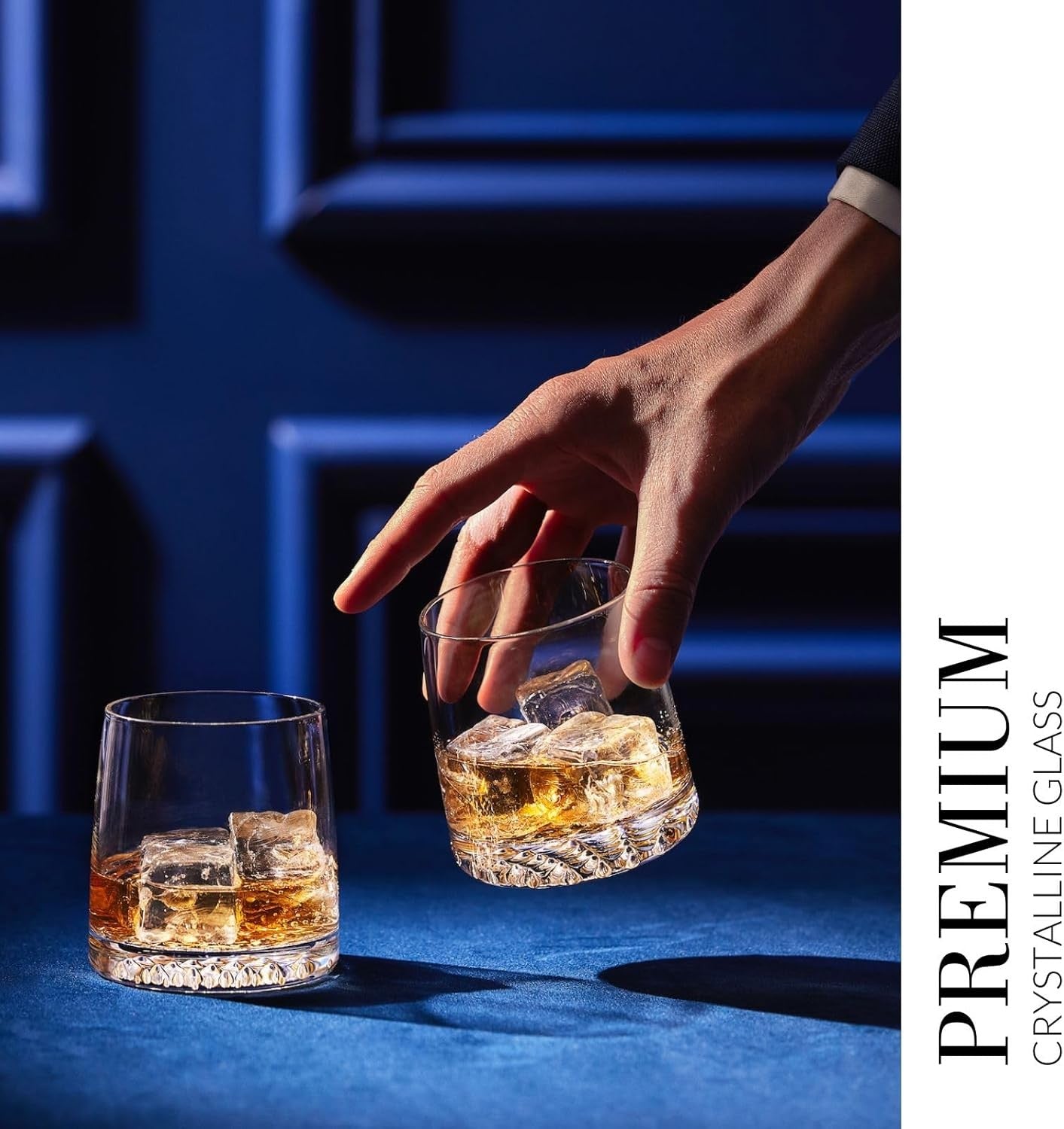 950ml Crystal Whisky Decanter Set with 6 Glasses | Premium Gift for Men