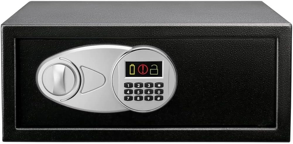 20L Digital Safe Box Electronic Keypad Cash Jewellery Security Safe